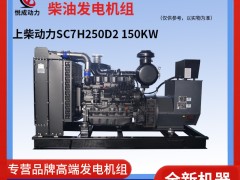 上柴動力150KW柴油發電機組-解說視頻SC7H250D2